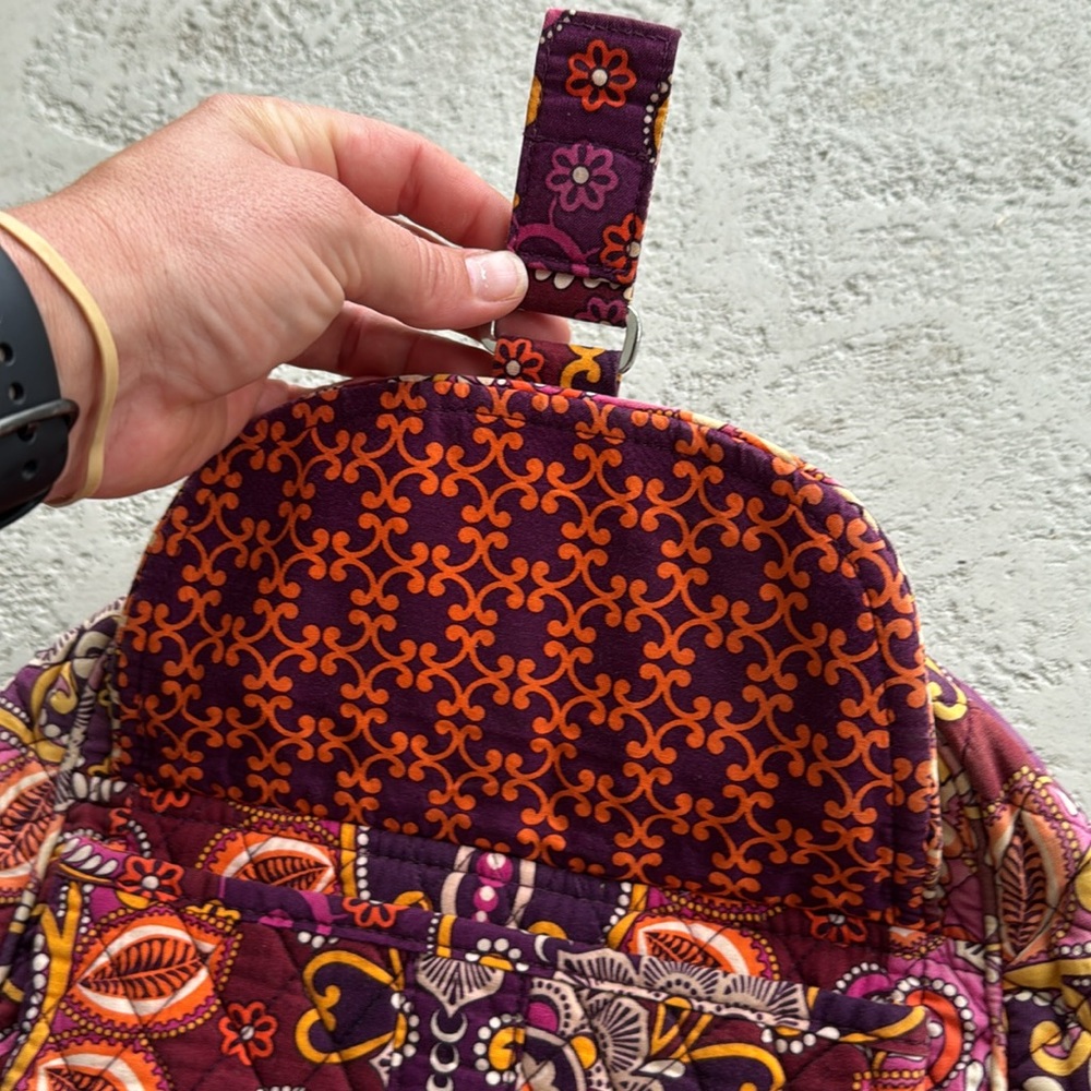 Vera Bradley Sunset Pattern Backpack| Travel Back… - image 5